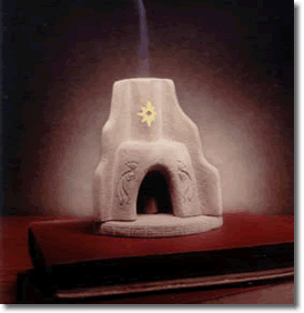 chimenea and pinon wood burner